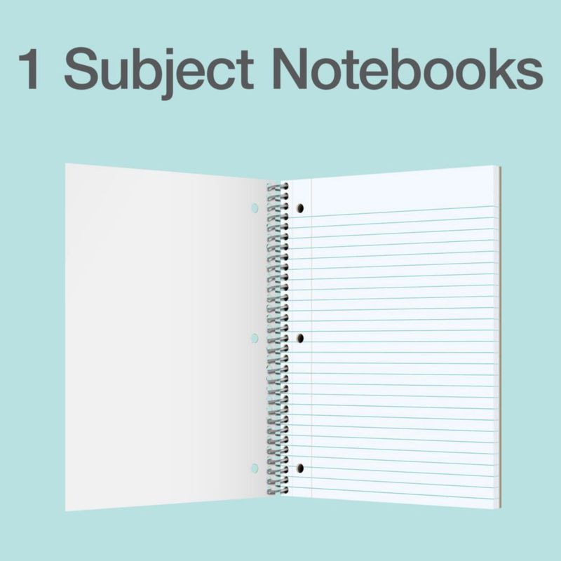 Paquete de 3 cuadernos Oxford rayado amplio 70 hojas