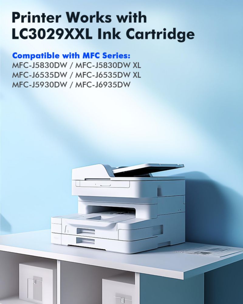 Cartuchos de tinta E‑Z Ink Pro LC3029XXL (4 unidades)