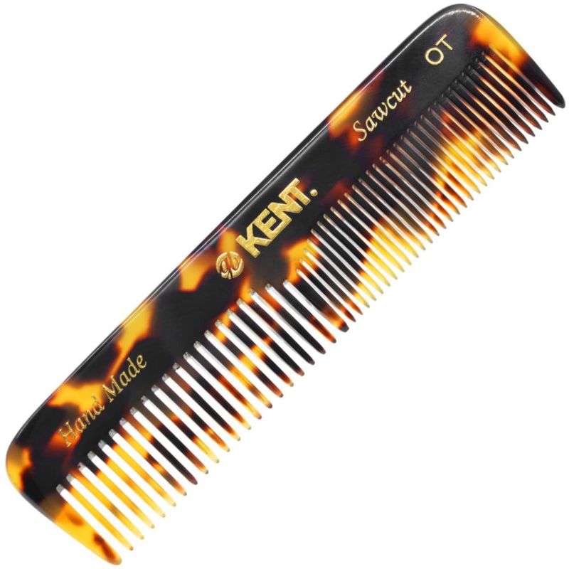 Peine de Cabello KENT 11 cm Dientes Finos/Anchos Hecho a Mano (Inglaterra)
