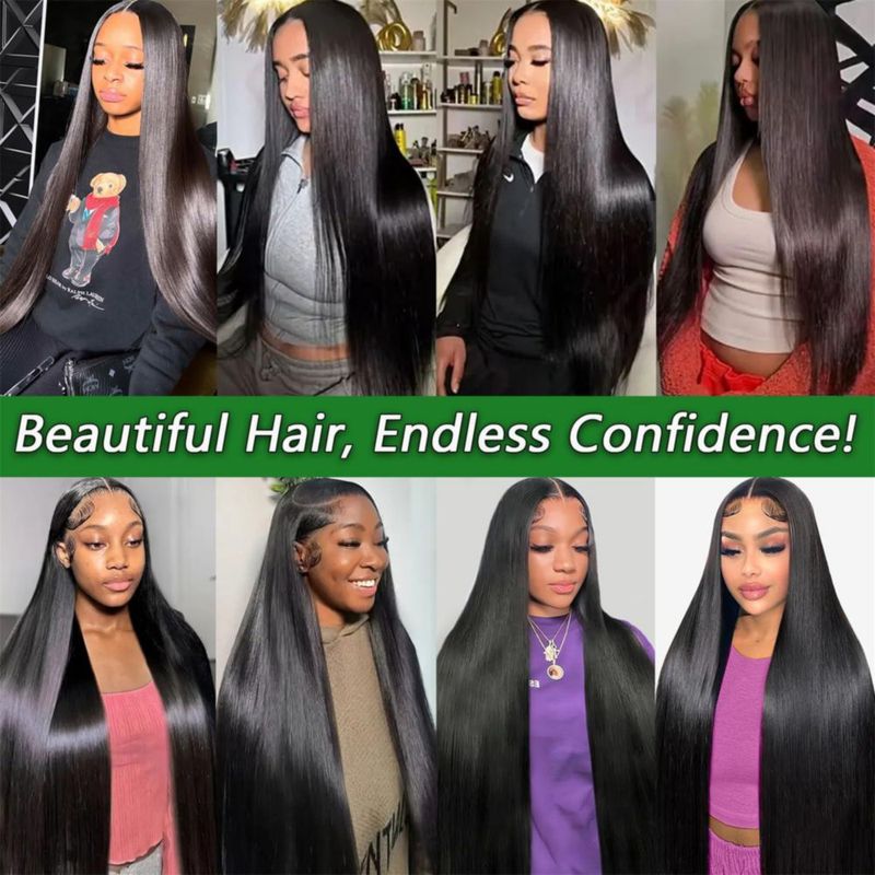 Extensiones de cabello Ysivonu 56-69 cm lisas 4 unidades