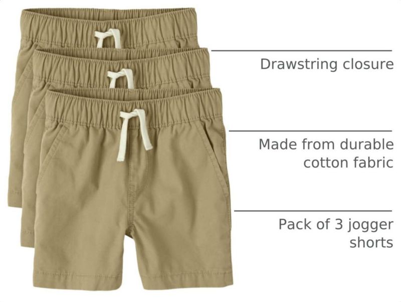 SHORTS The Children’s Place Lino Pack de 3 - 2T