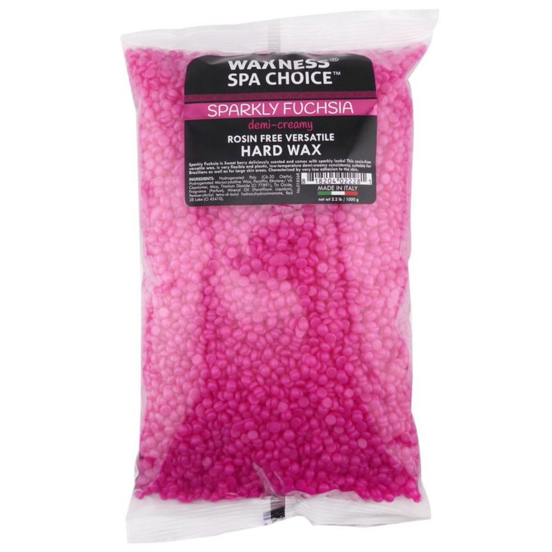 Cera Dura Waxness 1 kg Fucsia Cremosa Versátil