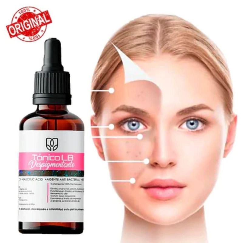 Tónico Facial RUUFE Pack de 2 Despigmentante y Aclarador