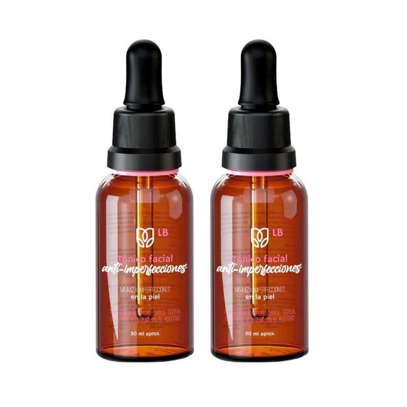 Tónico Facial RUUFE Pack de 2 Despigmentante y Aclarador