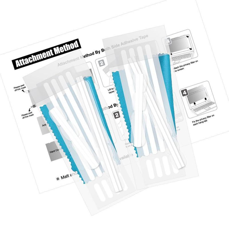 Filtro de privacidad WELINC 24" 16:9 Pack de 2 Antirreflejo