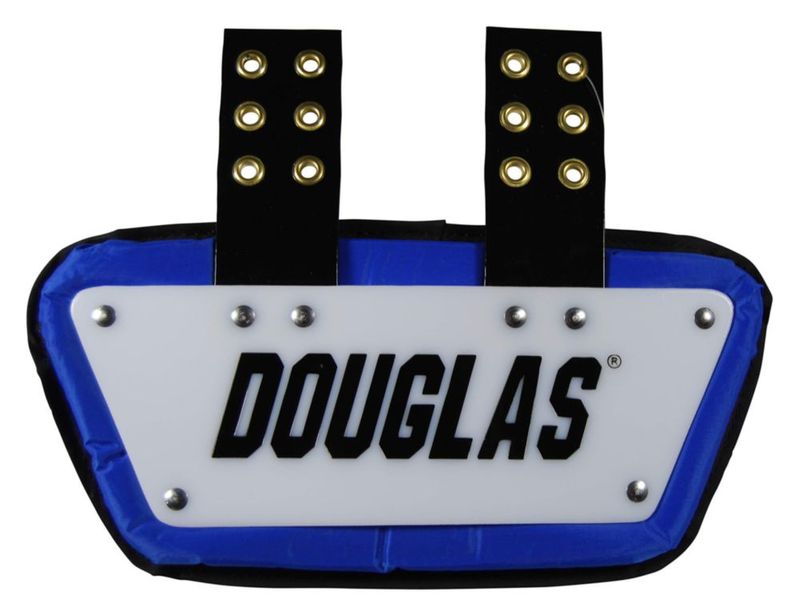 Placa lumbar Douglas 10 cm Azul real/Negro removible