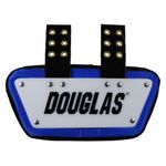 Placa lumbar Douglas 10 cm Azul real/Negro removible
