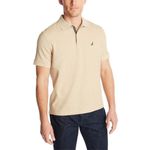 Polo Náutica Hombre Talla Mediana Color Camel Heather