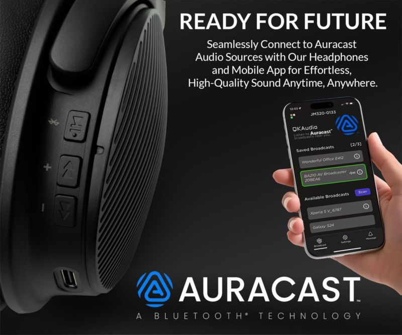 Auriculares HomeSpot JM320 Bluetooth 5.3 60 h de batería