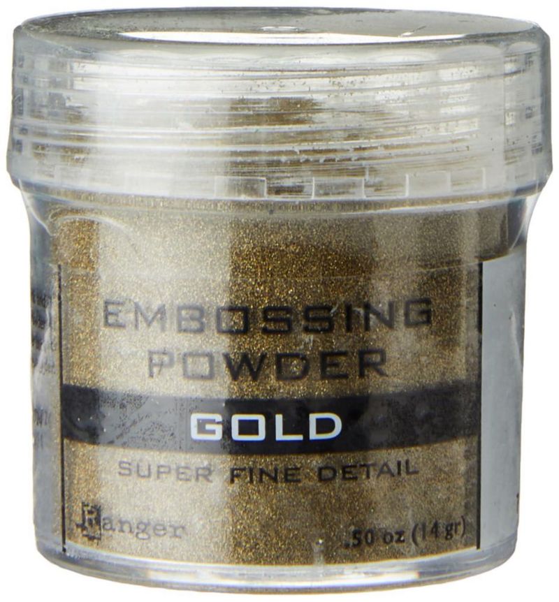 Polvo de embossing Ranger Oro Ultra Fino 28 g