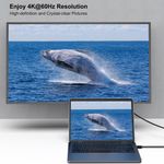 Cable Mini DP a DP BENFEI 18 m 4K@60Hz 2 unidades