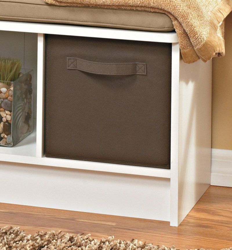 Cajón de tela ClosetMaid 26 cm Canteen/Marrón