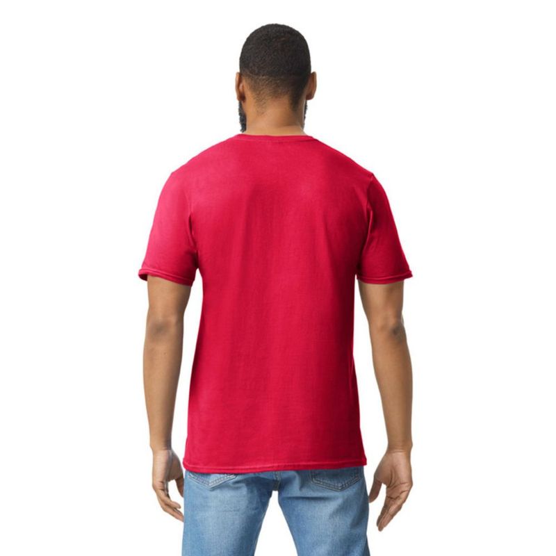 Camiseta Gildan G64000 Roja paquete de 2 talla XL