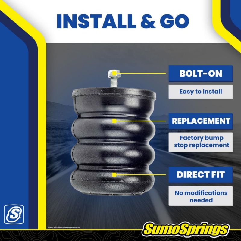 SumoSprings SuperSprings F150 2019‑2025 capacidad de 454 kg