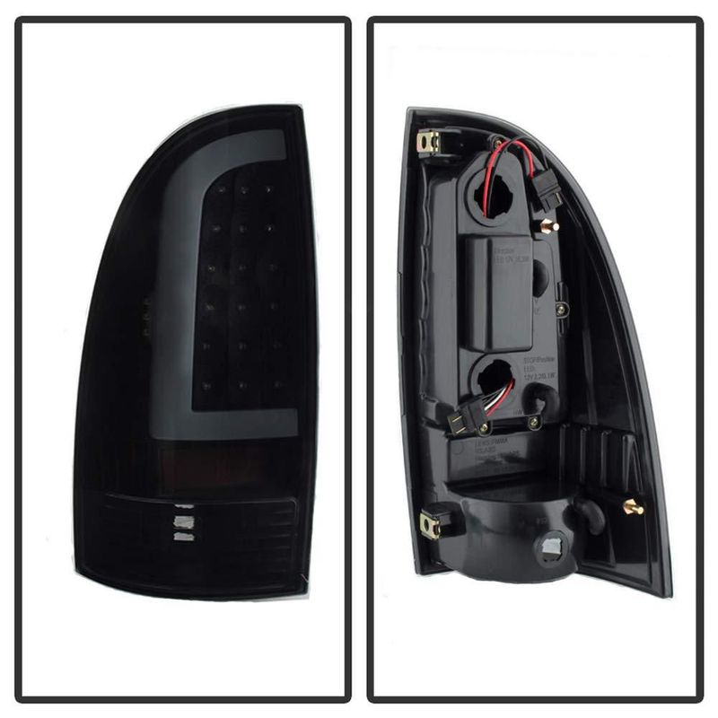 Luces traseras LED ACANII para Toyota Tacoma 2005‑2015 con acabado ahumado
