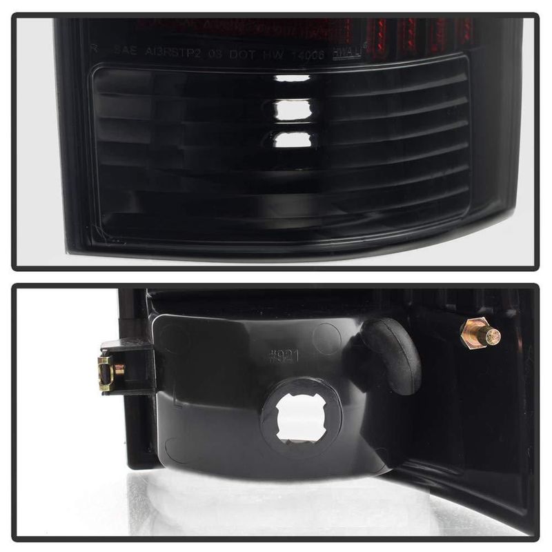 Luces traseras LED ACANII para Toyota Tacoma 2005‑2015 con acabado ahumado
