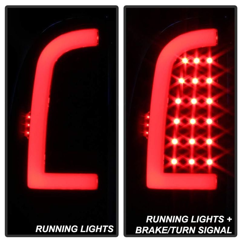 Luces traseras LED ACANII para Toyota Tacoma 2005‑2015 con acabado ahumado