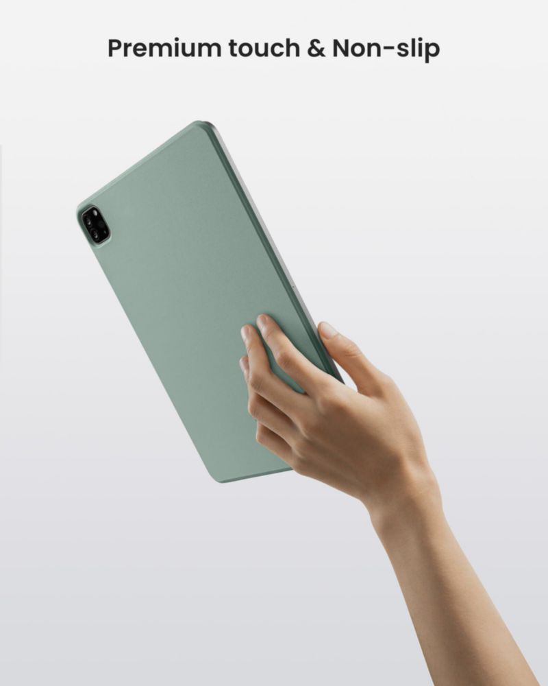 Funda vertical Smart Folio de 3 capas para iPad tomtoc
