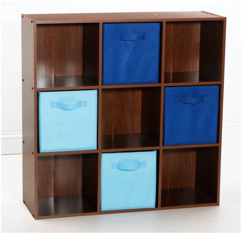 Cajón de Tela ClosetMaid 26x26x26 cm Azul Real