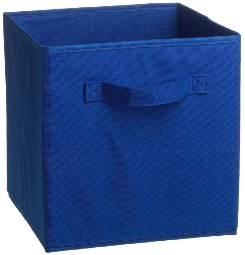 Cajón de Tela ClosetMaid 26x26x26 cm Azul Real