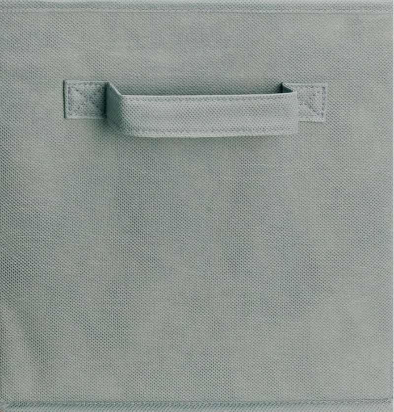 Cajón de tela ClosetMaid 26x26x26 cm gris