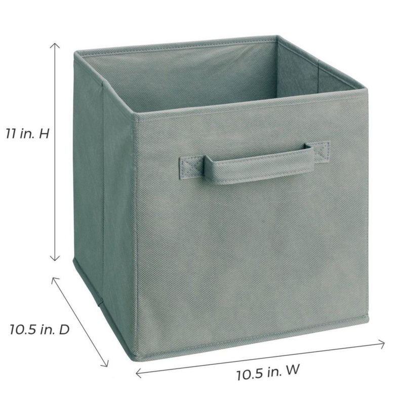 Cajón de tela ClosetMaid 26x26x26 cm gris