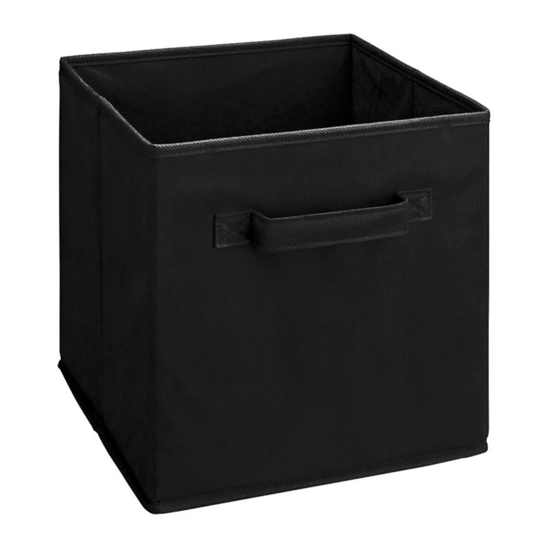 Cajón de tela ClosetMaid negro de 26 cm polipropileno