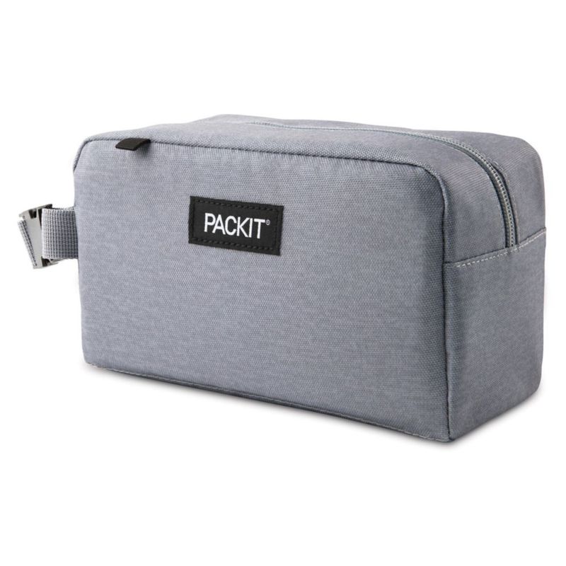Caja de Snacks PackIt 20 cm Gris Niebla Plegable