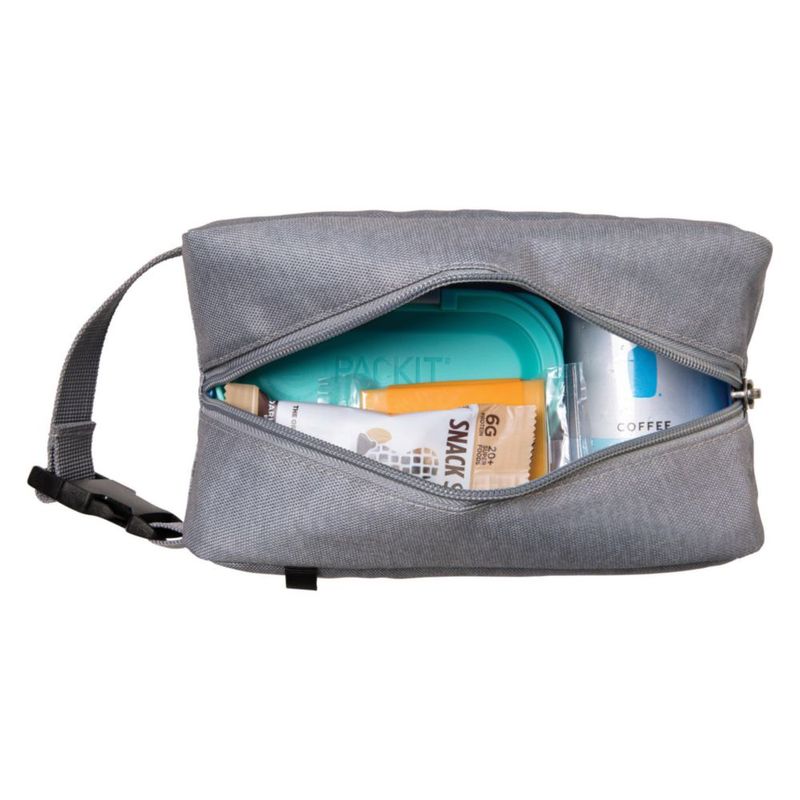 Caja de Snacks PackIt 20 cm Gris Niebla Plegable