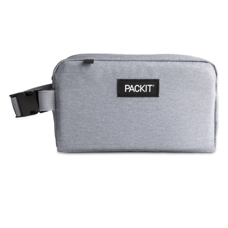 Caja de Snacks PackIt 20 cm Gris Niebla Plegable