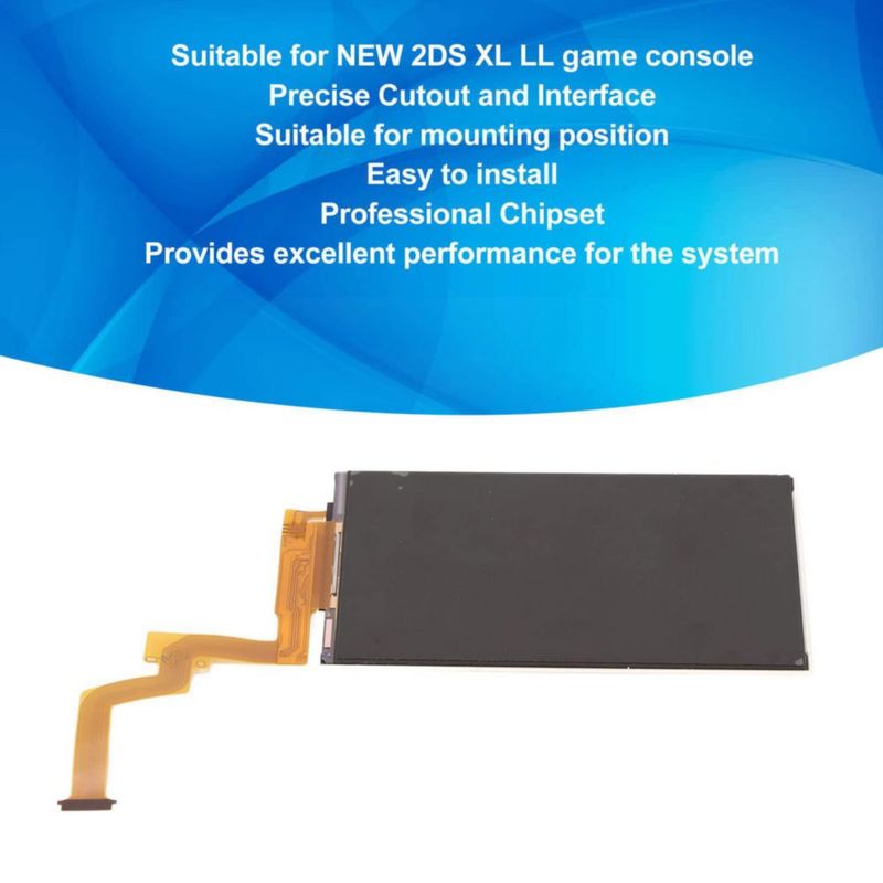 Pantalla LCD Superior para Nintendo 2DS XL – Repuesto Cuifati