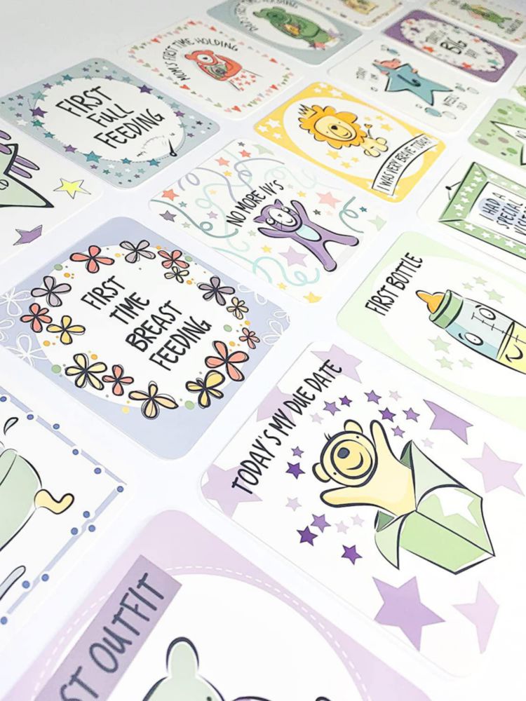 Tarjetas de Hitos para la UCI Neonatal – Every Tiny Thing