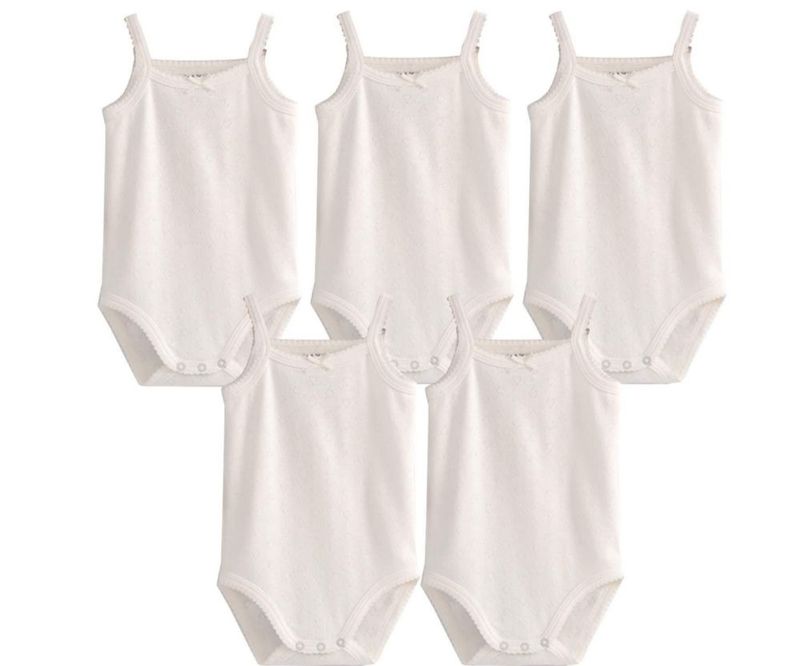 Body Blueleyu para bebé niña 3‑6 meses con tirantes finos