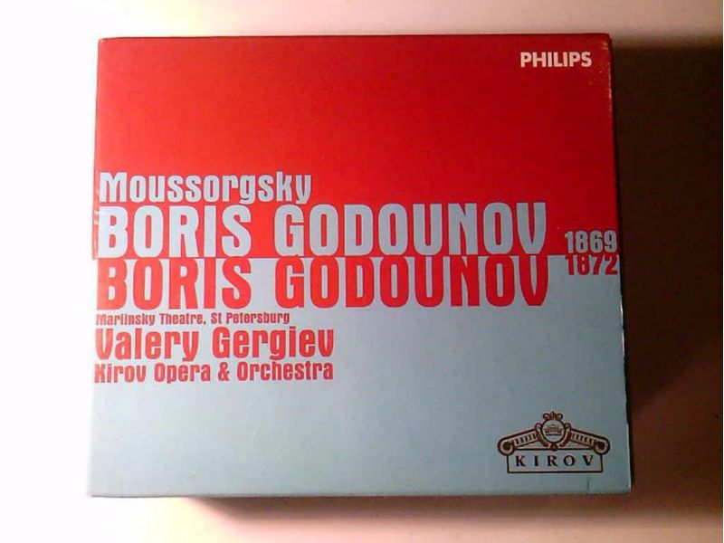 Música PHILIPS Boris Godunov (1869 y 1872)