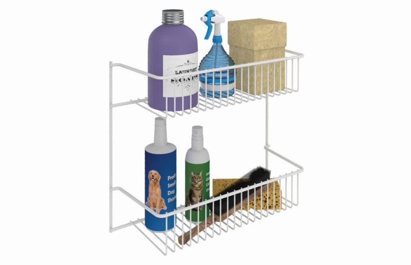 Estante ClosetMaid de 2 niveles 27 × 32 × 13 cm color blanco