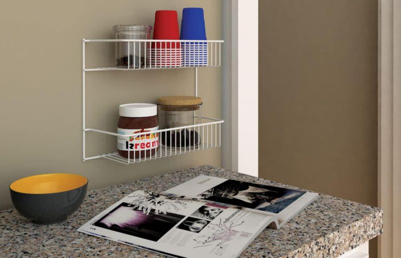 Estante ClosetMaid de 2 niveles 27 × 32 × 13 cm color blanco