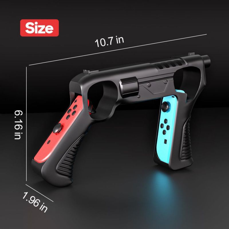 Controlador de pistola Nargos para Switch/OLED – Juegos de disparos