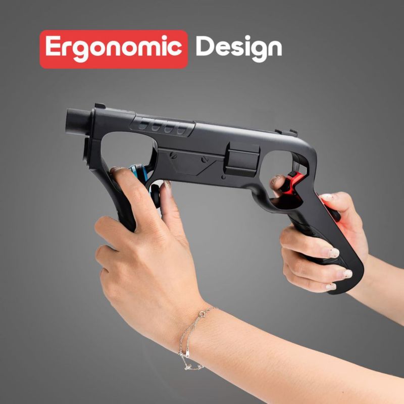 Controlador de pistola Nargos para Switch/OLED – Juegos de disparos