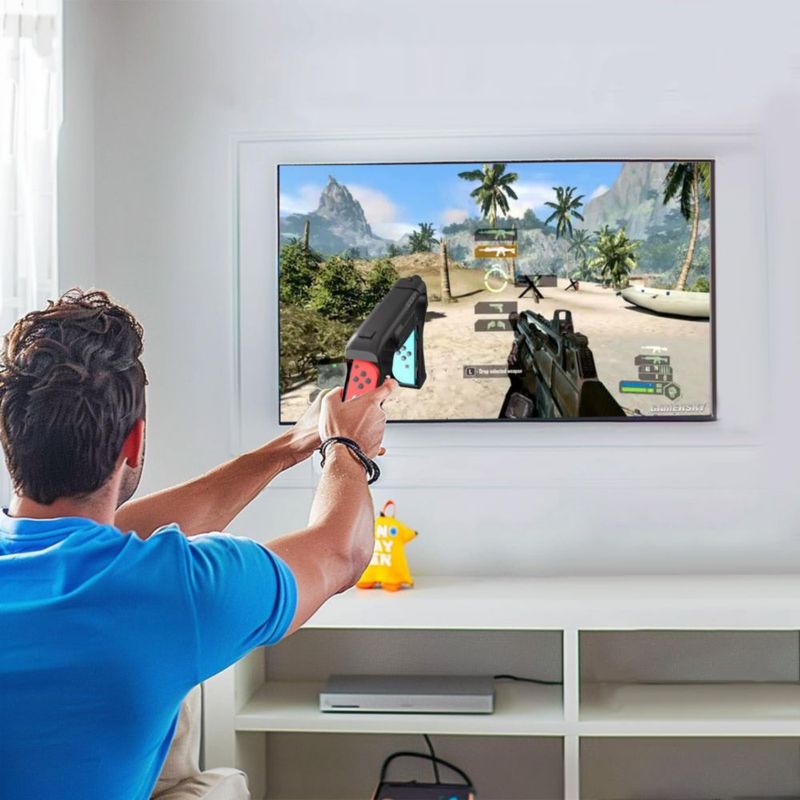 Controlador de pistola Nargos para Switch/OLED – Juegos de disparos