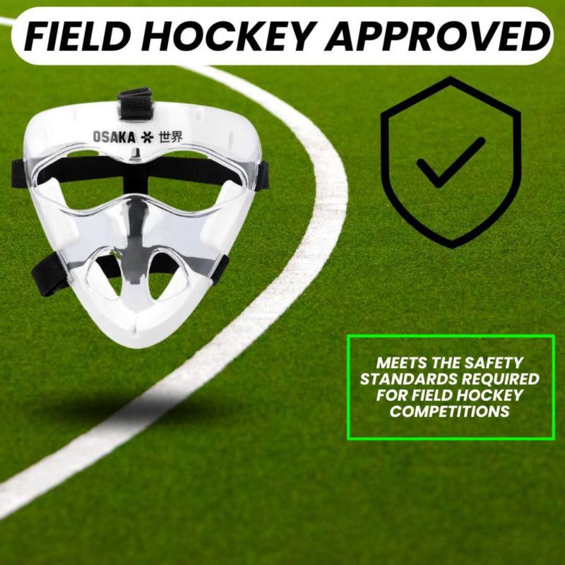 Máscara Facial Osaka Elite Protection Ligera para Hockey sobre Hierba Junior