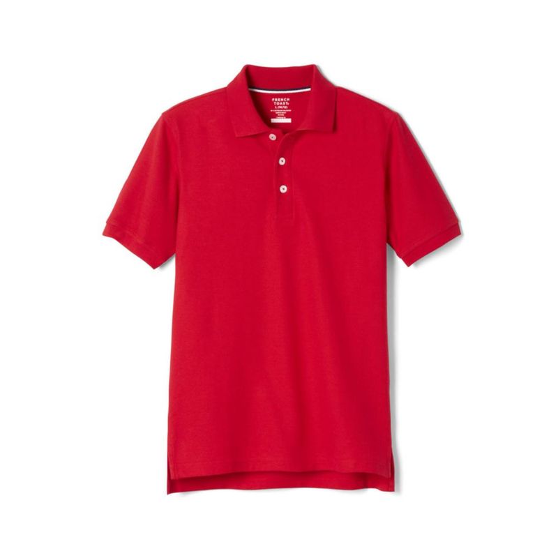 Playera Polo French Toast XS Rojo de Mezcla de Algodón