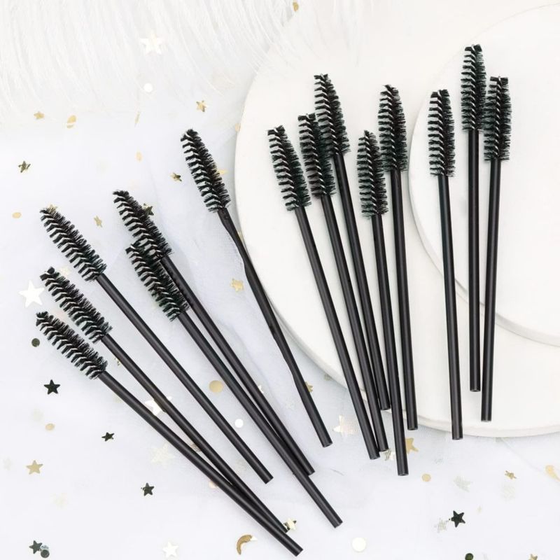 Spoolies Tbestmax 300 Varillas Desechables para Aplicar Máscara y Pestañas