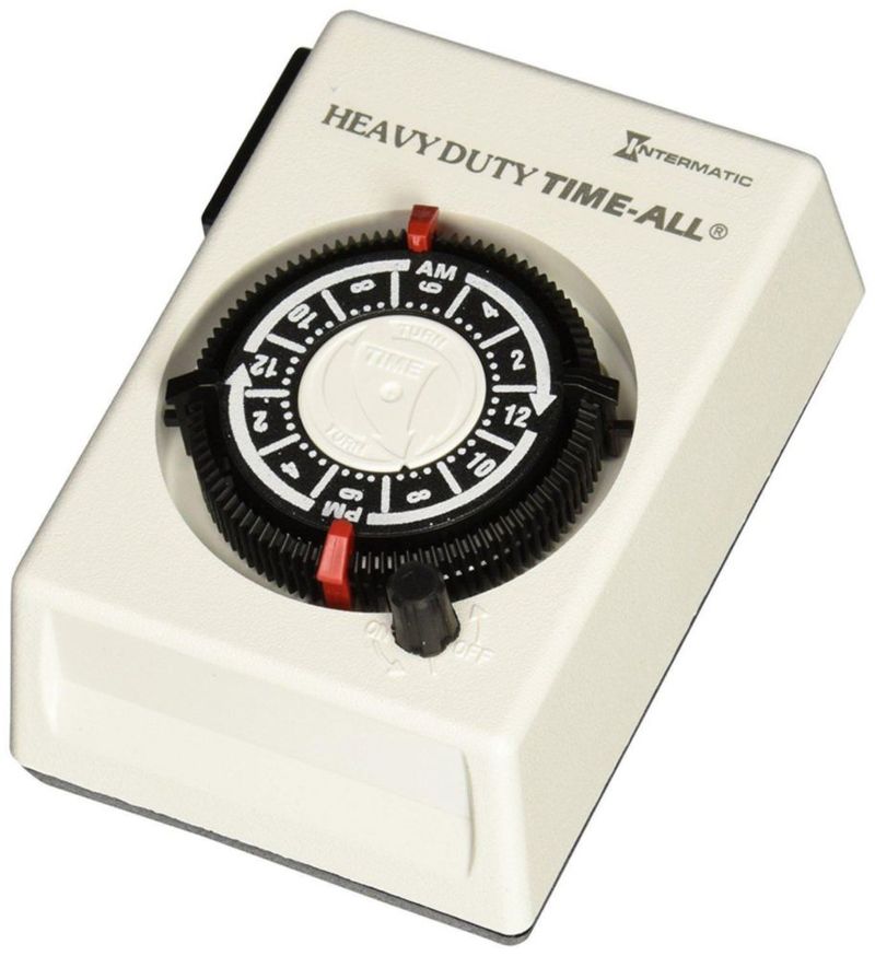Temporizador Intermatic HB113 125 V Blanco de Enchufe de Alta Resistencia