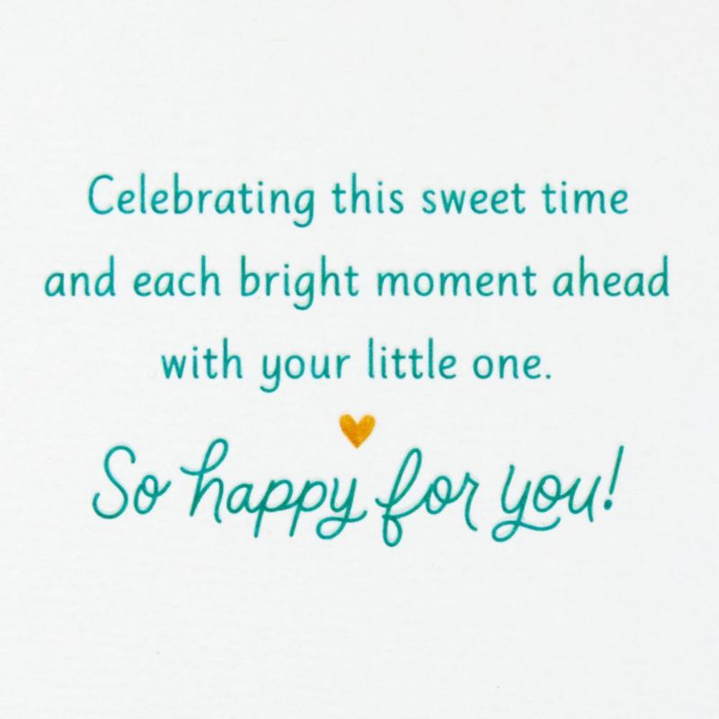 Tarjeta de Felicitación Hallmark 13 cm x 18 cm Nuevo Bebé