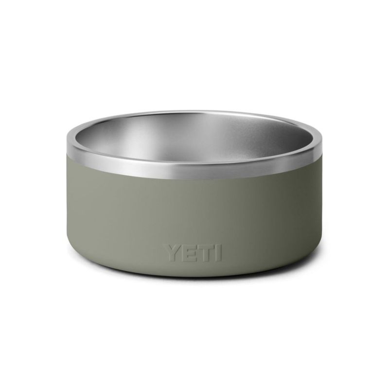 Cuenco para perro YETI 1900 ml Acero inoxidable Verde Pampa