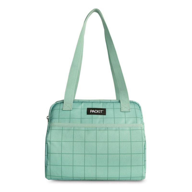 Bolsa de almuerzo PackIt 19 cm Sports Grid Sage