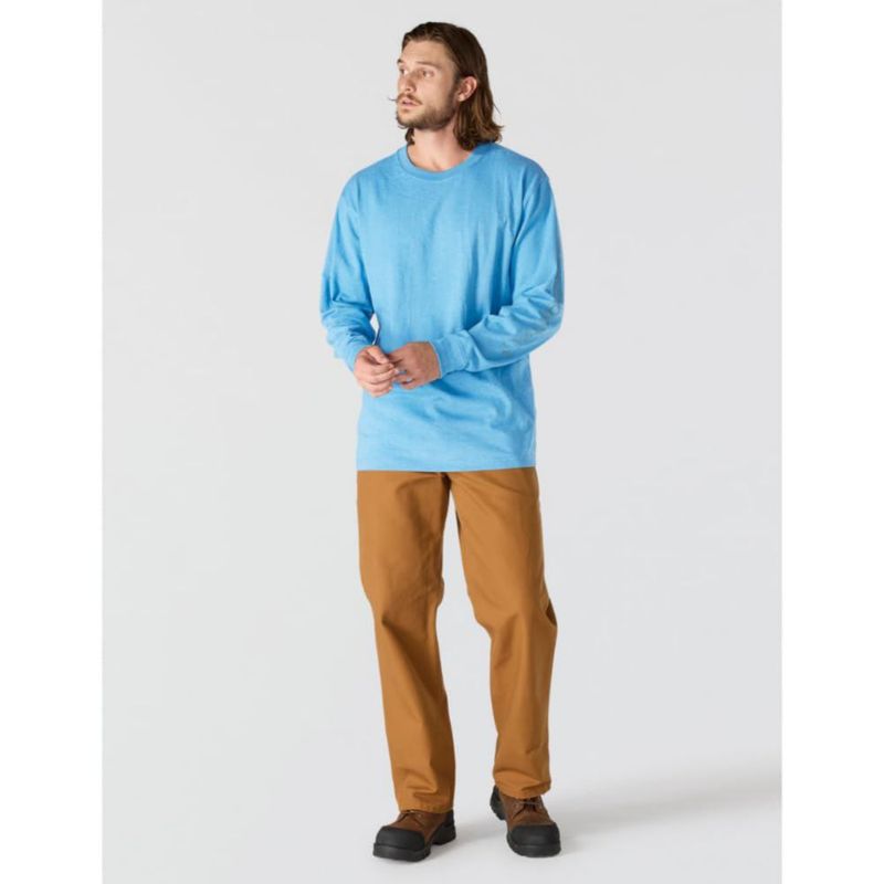 Camiseta Carhartt Dearborn LS Grande Azul Tranquilo