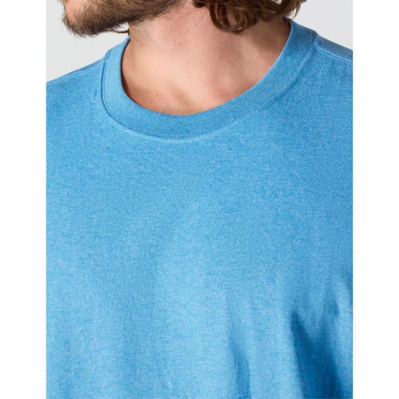 Camiseta Carhartt Dearborn LS Grande Azul Tranquilo