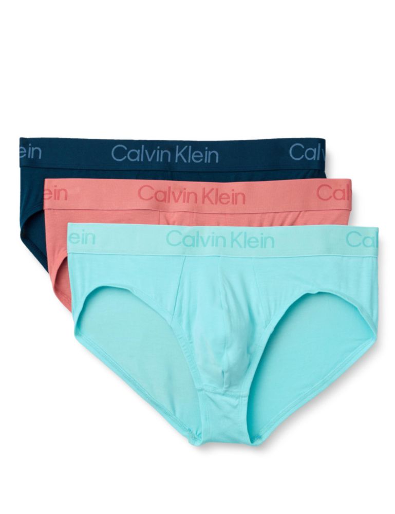 Calvin Klein Slip de Cadera Modal Ultra Suave - Pack de 3