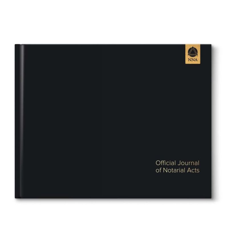 Diario Notarial National Notary Association Negro